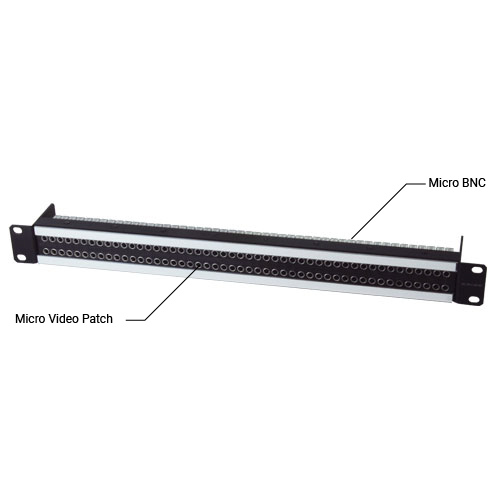 12G-SDI 48ch video patchbay